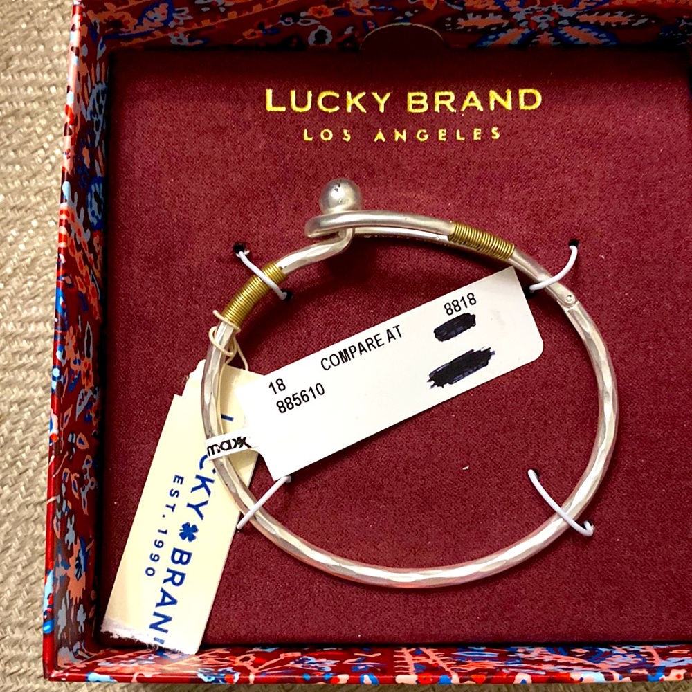 Lucky brand NEW METAL SILVER BRACELET
